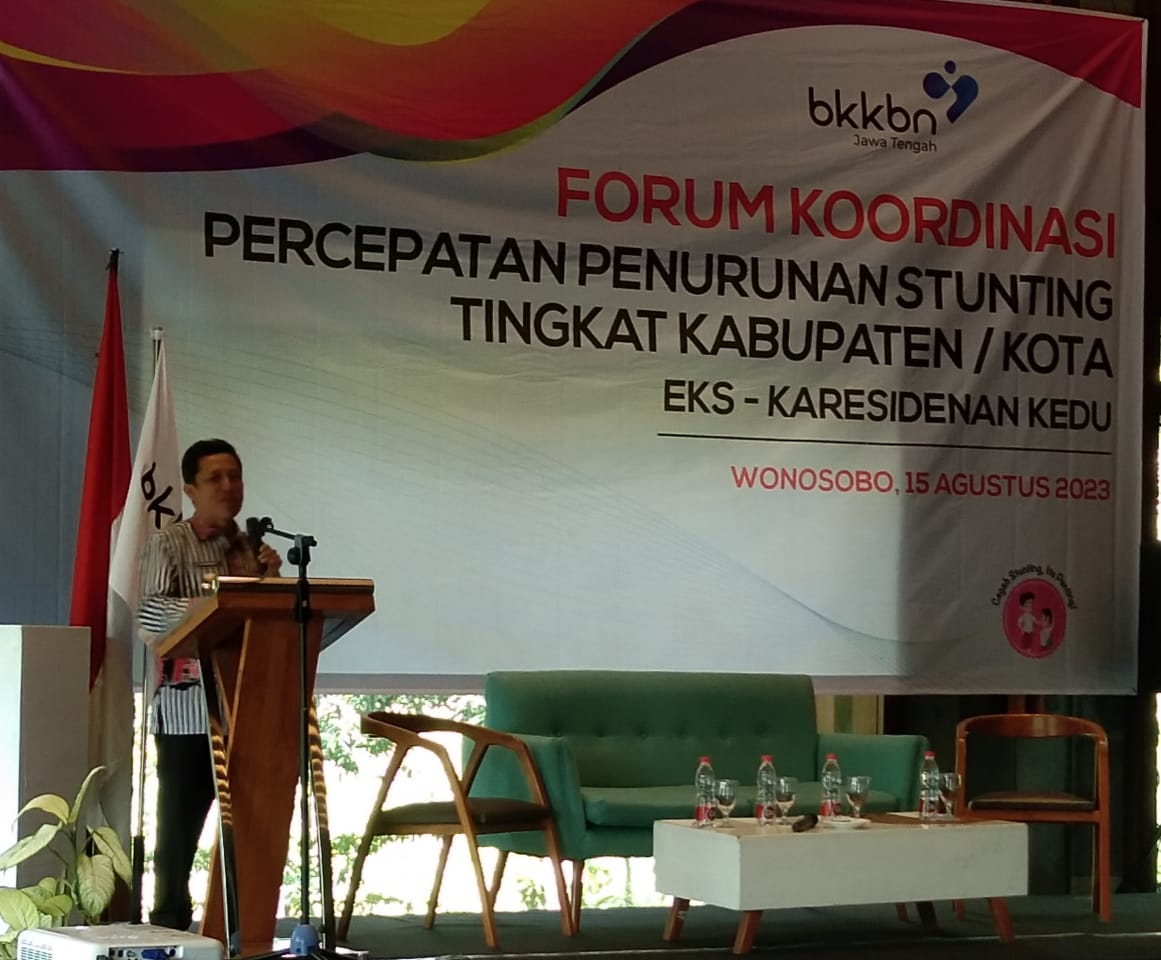 Forum Koordinasi Percepatan Penurunan Stunting Tk Kab/Kota Wilayah Eks Karesidenan Kedu